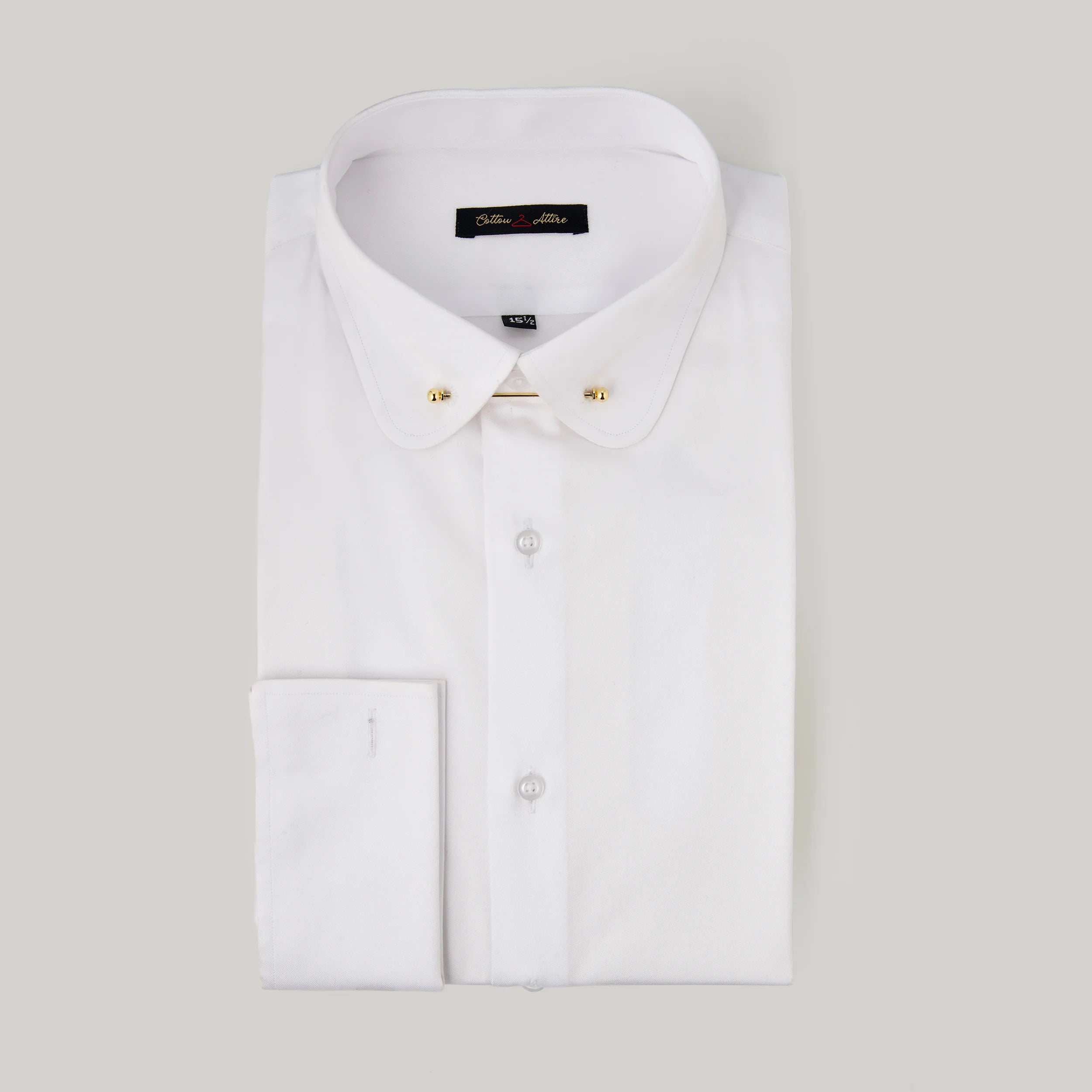 club pin collar dress shirt Elegant looking men's shirts with many customization options ensuring comfort and durability Jack Martin - Men's Club