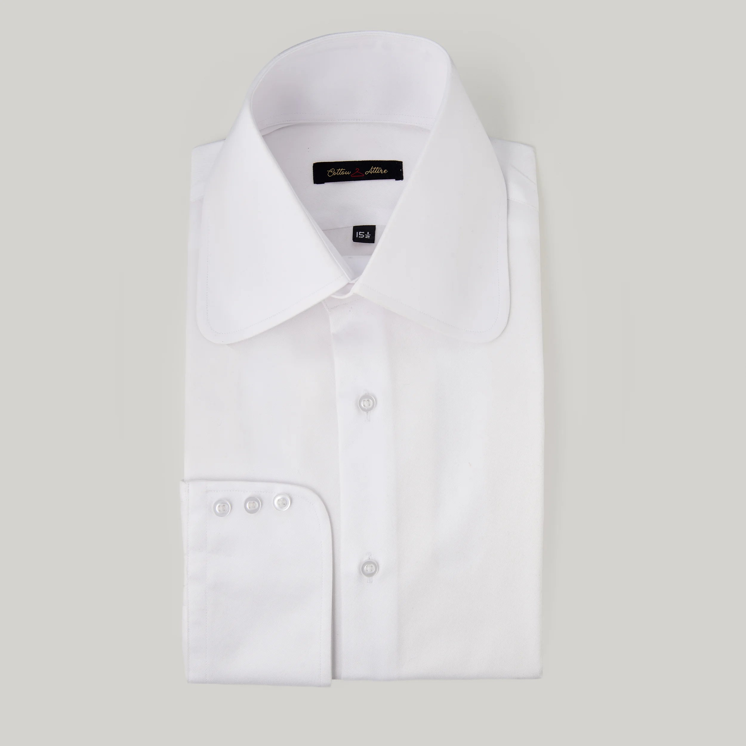 white club collar dress shirt Mens Club Collar White Shirt 1920s Peaky Blinders With Bar Poplin Pin Smart