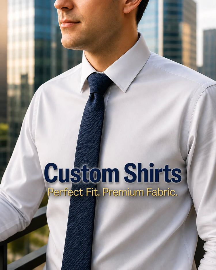 Buy the Custom Fit Dress Shirt USA Online!