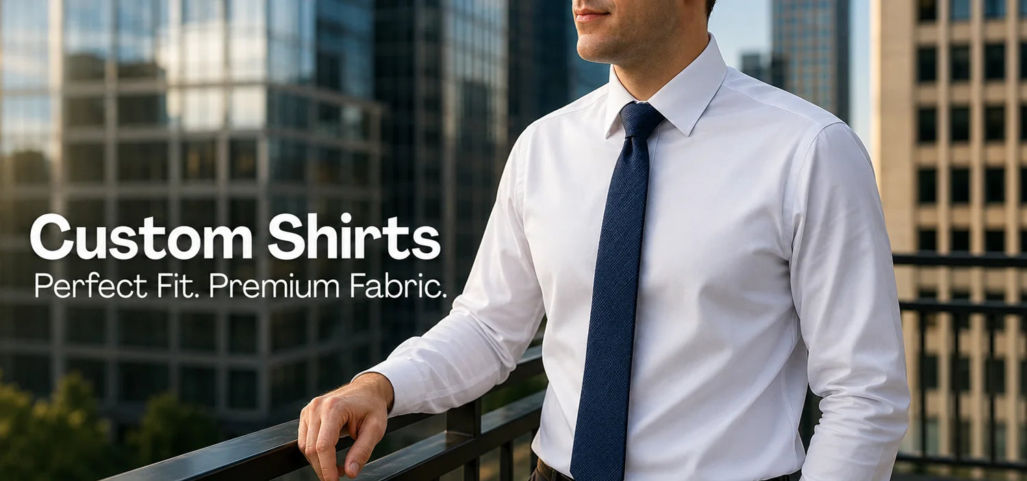 Buy the Men's tailored Fit Dress Shirt USA Online!
